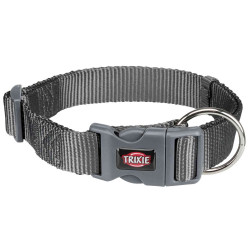 TRIXIE 201716 Premium nyakörv L-XL 40-65 cm/25mm graphite Kutya kutya-macska TRIXIE
