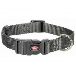 TRIXIE 201516 Premium nyakörv S-M 30-45 cm/15mm graphite Kutya kutya-macska TRIXIE