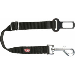 TRIXIE 12771 póráz bizt. övhöz XS-S 2x30-45 cm fekete Kutya kutya-macska TRIXIE