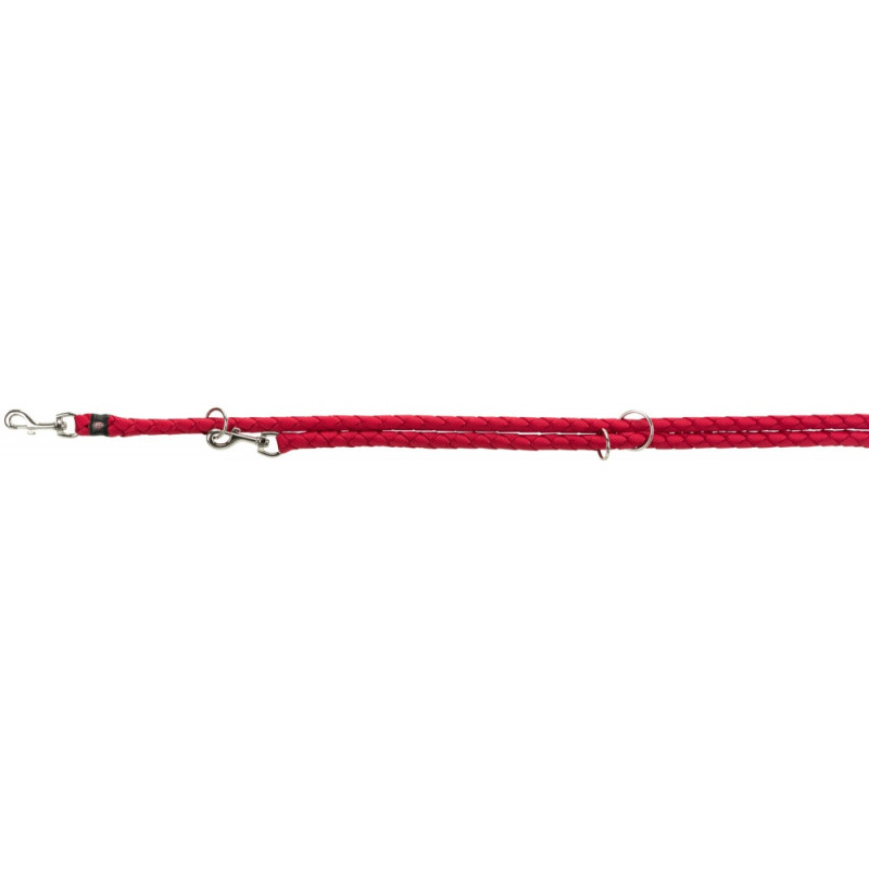 TRIXIE 143503 Cavo póráz állítható S-M 2m/12mm piros