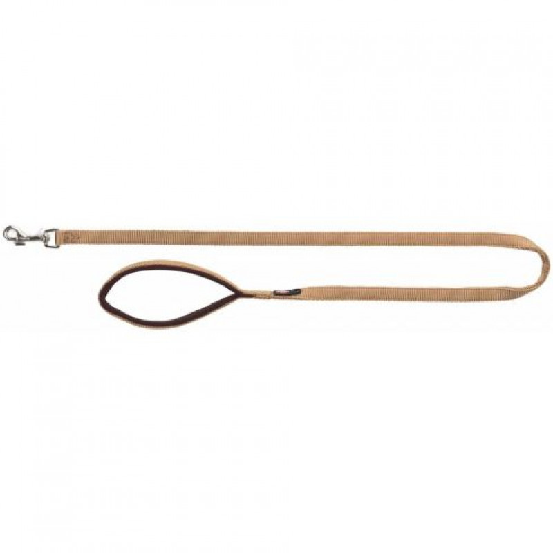 TRIXIE 200314 póráz premium L-XL 2,5/100 cm caramel