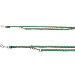 TRIXIE 143618 Cavo póráz állítható L-XL 2m/18mm papaya/ocean Kutya kutya-macska TRIXIE