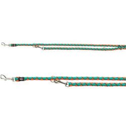 TRIXIE 143618 Cavo póráz állítható L-XL 2m/18mm papaya/ocean Kutya kutya-macska TRIXIE