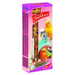 VP. (2108) Smakers rúd papagájnak 2db 90g gyümölcs Madáreledel Madár Vitapol