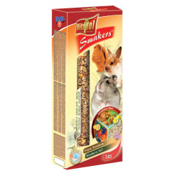 VP. (1113) Smakers 3in1 rúd rágcsálóknak 135g gyüm-mogy-kukor Eledel Rágcsáló Vitapol