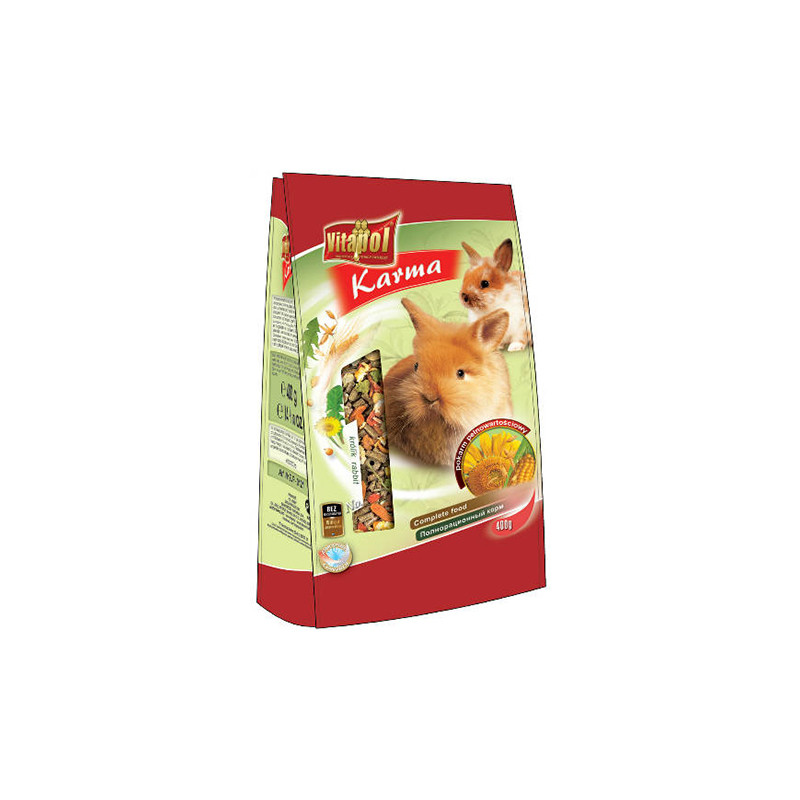 VP. (0121) Komplett nyúl eledel 400 g zacskós    x