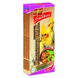 VP. (2207) Smakers rúd nimfának 2db 90g dió Madáreledel Madár Vitapol