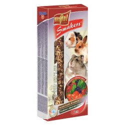 VP. (1110) Smakers rúd rágcsálóknak 2db 90g erdei gyümölcs Eledel Rágcsáló Vitapol