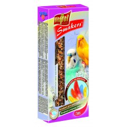 VP. (2116) Smakers rúd papagájnak 2db 90g vedlést segítő Madáreledel Madár Vitapol