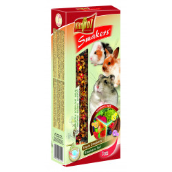 VP. (1112) Smakers 3in1 rúd rágcs. 135g zölds-gyüm-szentj Eledel Rágcsáló Vitapol