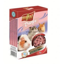 VP. (1031) Drops erdei gyümölcs 75g Eledel Rágcsáló Vitapol