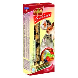 VP. (1137) Smakers rúd rágcsálóknak 2db 90g müzli Eledel Rágcsáló Vitapol