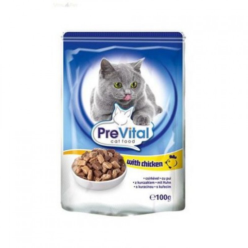 Prevital 100 g alutasakos eledel csirke szószós