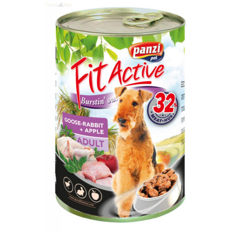 Panzi Fit Active Prémium 415 g kutyáknak liba-nyúl-alma