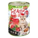 Panzi Fit Active 415 g konzerv cicáknak kitten marha-bárány