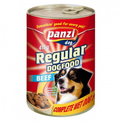 Panzi 415 g konzerv kutyáknak marhás (24 db/#) Konzerv, nedves táp kutya-macska Panzi
