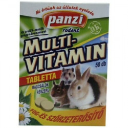 Panzi - multi-vitamin tabletta 50 db-os rágcsálók részére 303338 Vitaminok Rágcsáló Panzi