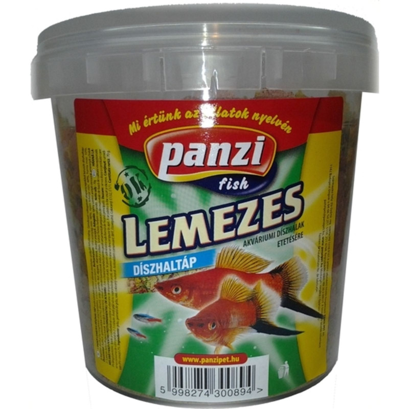 Panzi vödrös táp lemezes 70G
