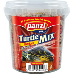 Panzi vödrös táp teknős mix  90G Hüllő, teknős Terrarisztika Panzi