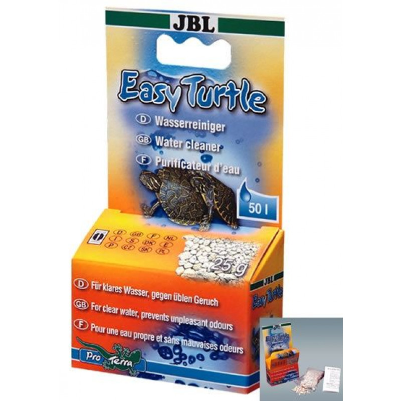 JBL Reptil Easy turtle 25 g víztisztító szer (szagmentesítő)