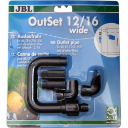 JBL Out-Set wide 12/16 CP e700/1-900/1 kifolyó szett Kiegészítők Akvarisztika JBL