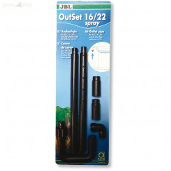 JBL Out-Set spray 12/16 CP e700/1-900/1 nyomó oldali szűrő kifolyócső Kiegészítők Akvarisztika JBL