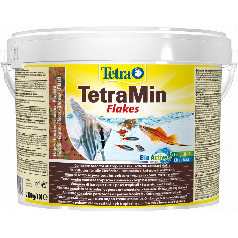 Tetra Min Flakes 10 l lemezes főeleség  2100 g