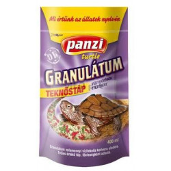 Panzi táp TALPAS 60 g/ 400 ml teknős granulátum zacskós Hüllő, teknős Terrarisztika Panzi