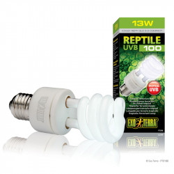 EXO-TERRA 2186 compact izzó 5.0 13 w - UVB100 trópusi /zöld Világítás Terrarisztika Exo-Terra