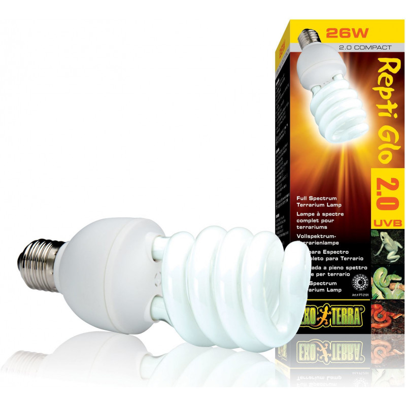 EXO-TERRA 2191 compact izzó 2.0 26 W/ növények növekedéséhez