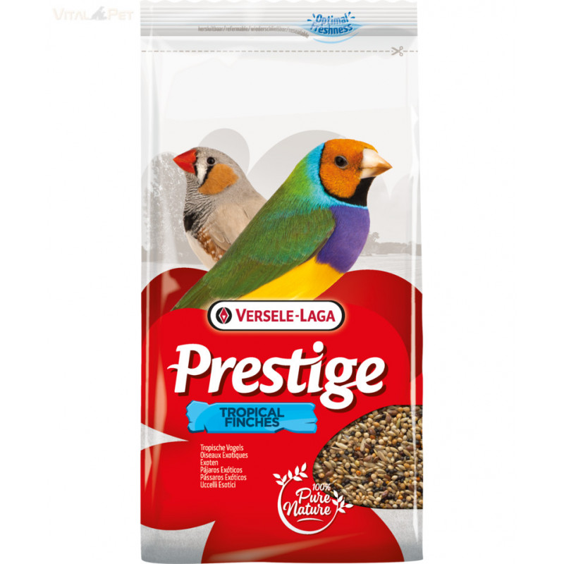 VL PRESTIGE eledel 1 kg pinty, trópusi madaraknak (421520)