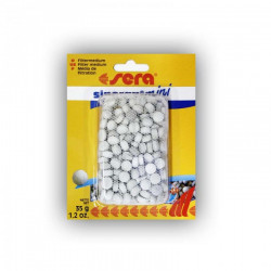 SERAFIL 60-120-hoz siporax mini 35 g szűrőanyag compact szűrőkhöz Felszerelés Akvarisztika SERA