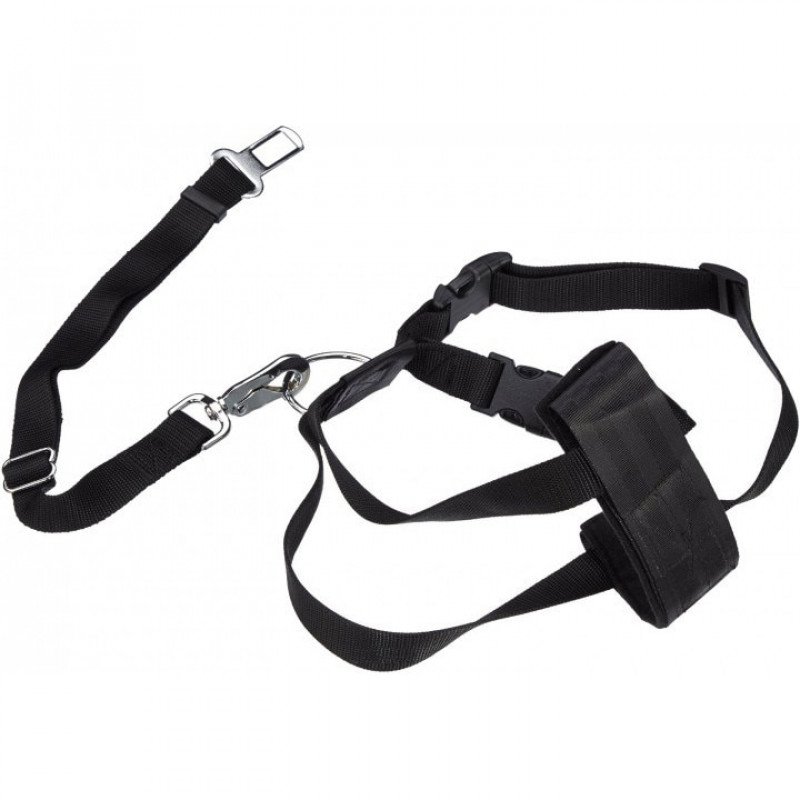 TRIXIE 1290 hám+biztonsági öv S 30-60/2 cm fekete westi