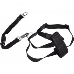 TRIXIE 1290 hám+biztonsági öv S 30-60/2 cm fekete westi Kutya kutya-macska TRIXIE