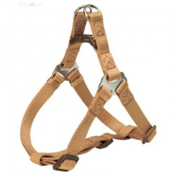 TRIXIE 204514 premium hám belépős M 2/50-65 cm caramel Kutya kutya-macska TRIXIE