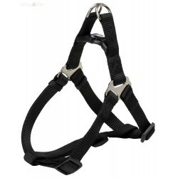 TRIXIE 204301 premium hám belépős XS-S 1/30-40 cm fekete Kutya kutya-macska TRIXIE