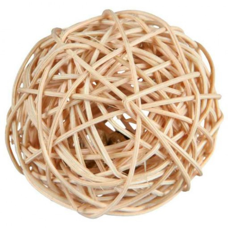 TRIXIE 61822 rágcsáló játék vessző csörgös labda kistetűnek 4 cm