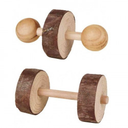 TRIXIE 6195 rágcsáló játék fából 4,5*9 cm 2 db-os Játék Rágcsáló TRIXIE