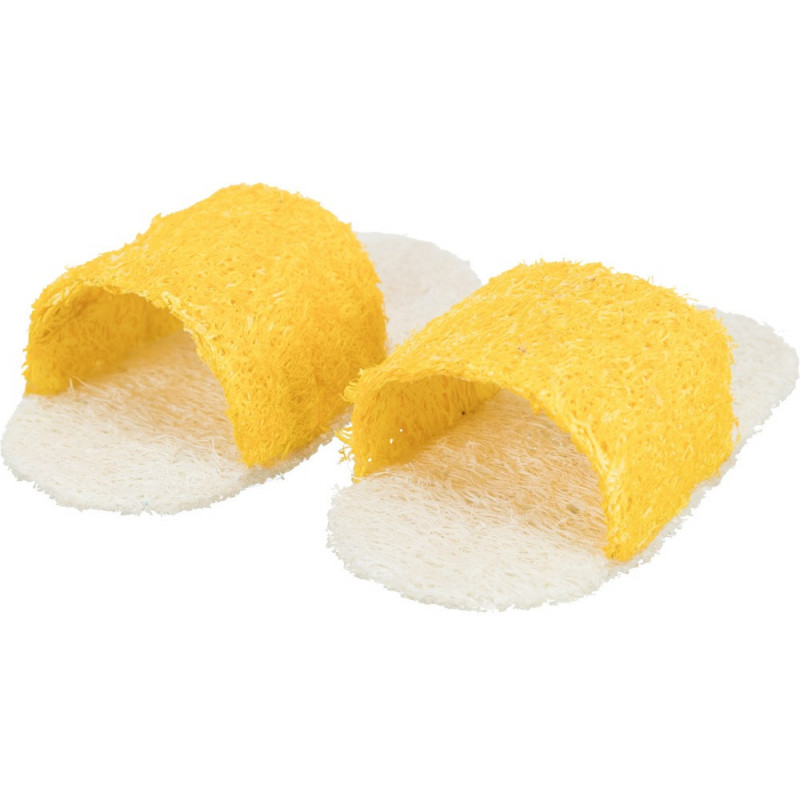 TRIXIE 61944 rágcsáló játék luffa szandál 8 cm 2 db-os