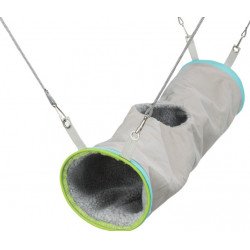 TRIXIE 6910 rágcsáló játék görény cső-bujó textilből 20*45 cm Játék Rágcsáló TRIXIE