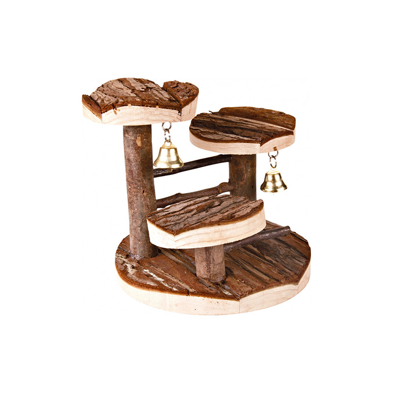 TRIXIE 61640 rágcsáló játék mászóka csengővel 14x14 cm