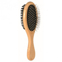 TRIXIE 2321 kefe ovális dupla 23 cm Kefe, fésű kutya-macska TRIXIE
