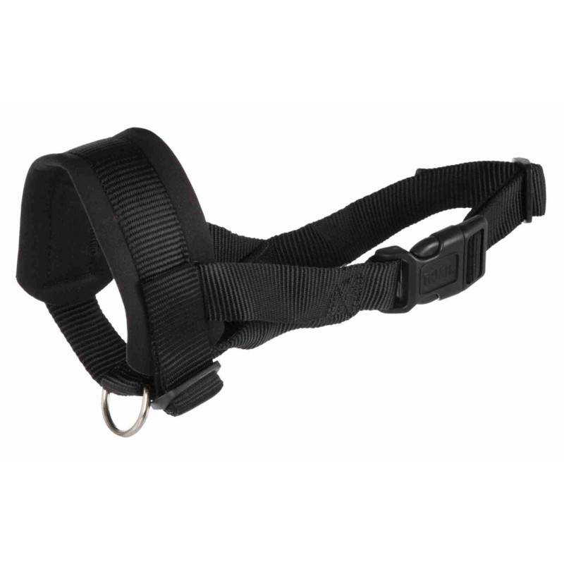 TRIXIE 19283 szájzár orrvezető állítható XXL  fekete 22-35 cm