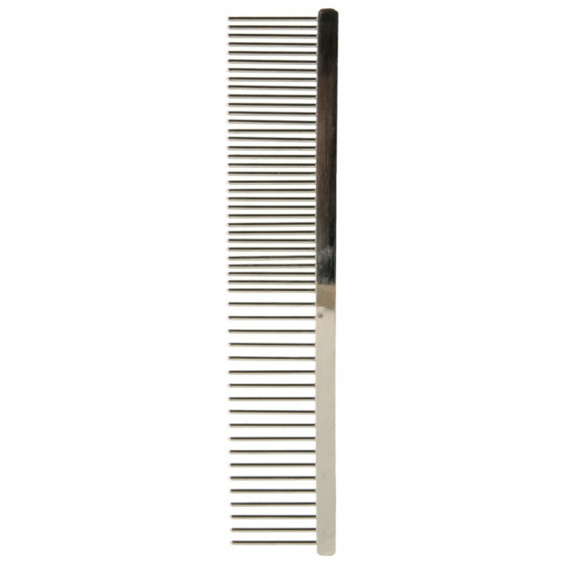 TRIXIE 2395 fésű egyenes fém 16 cm