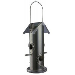 TRIXIE 55632 etető kerti madaraknak 4 állású fém szürke 800ml/25c Etető, itató Madár TRIXIE