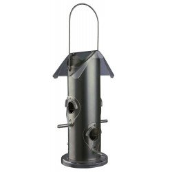 TRIXIE 55632 etető kerti madaraknak 4 állású fém szürke 800ml/25c Etető, itató Madár TRIXIE