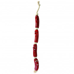 TRIXIE 3252 kuyajáték kolbászfüzér  75 cm Kutya kutya-macska TRIXIE