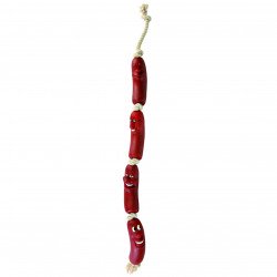 TRIXIE 3252 kuyajáték kolbászfüzér  75 cm Kutya kutya-macska TRIXIE