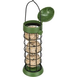 TRIXIE 55627 kerti madaraknak 5 db-os faggyúgolyó tartó zöld 8cm / 29 cm Etető, itató Madár TRIXIE