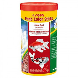 SERA Pond Color sticks Gran Nature 1 l Tavihaltáp Akvarisztika SERA
